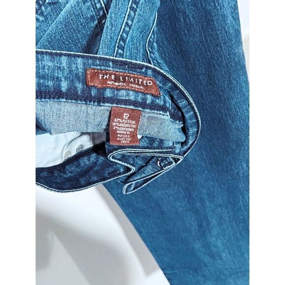 The Limited Dark Denim Highwater Jeans - Picture 5 of 5